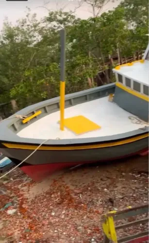 Barco De Pesca aceito Troca Telhao Ou Carro