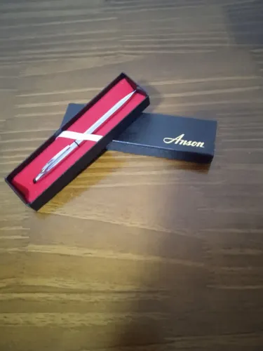 Caneta Anson Prateada