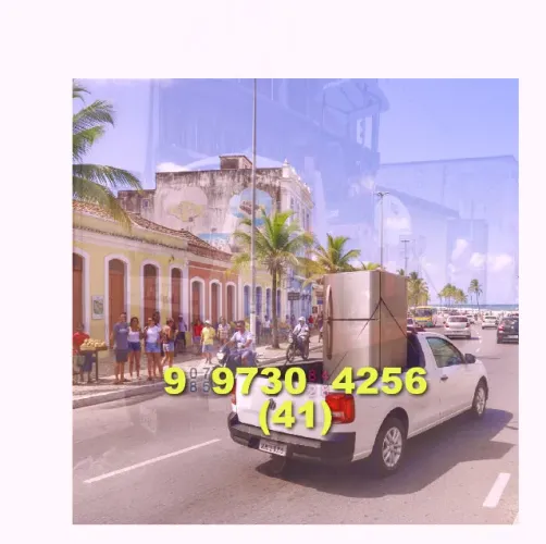 frete rápido e fácil! contrate já o seu serviço e receba em casa!