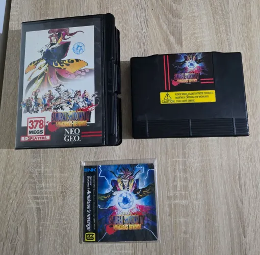Samurai Shodown 4 original americano para Neo Geo Aes 