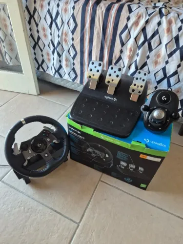Volante Logitech G920 Driving Force PC/Xbox + Suporte Sxt V2 Extreme Simracing Simulador