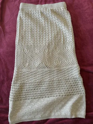 Saia midi croche