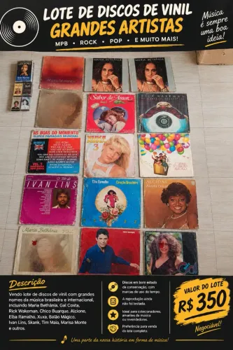 LOTE DISCOS DE VINIL