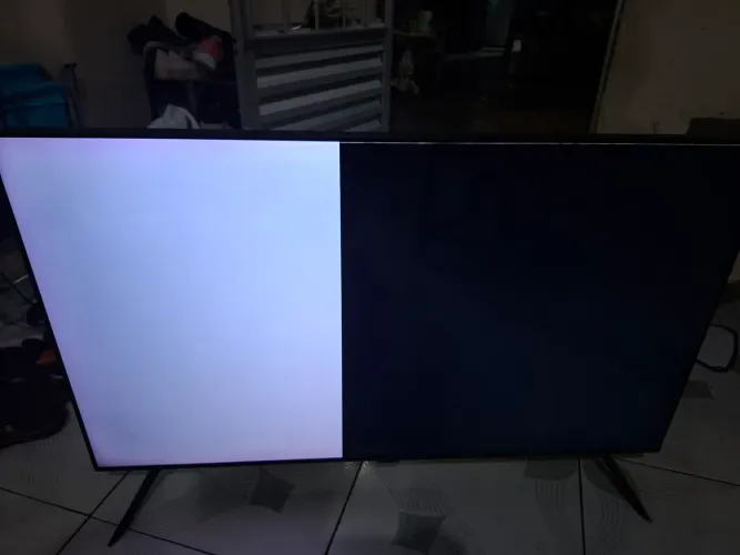 Televisão com defeito
