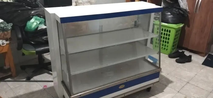 Balcão expositor, vitrine para padaria e lanchonete