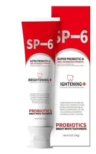 SP-6 Toothpaste - Creme Dental Clareador/Branqueador (Ultra Whitening) | Higiene Bucal
