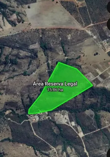 Área para reserva legal, compensação Ambiental georreferenciada - Alexânia/GO