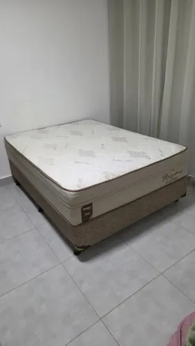Cama box casal Probel Maximus Plus 138x188 - Colchão + base