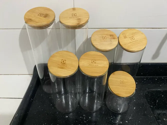 Conjunto pote de vidro Electrolux