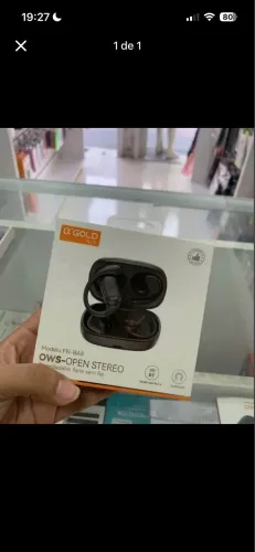 Fone sem fio Gold