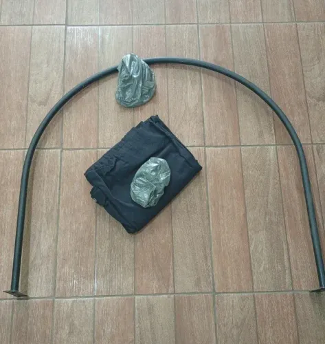 provador com cortina de parede