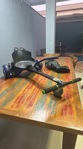 Hoverboard com Kart
