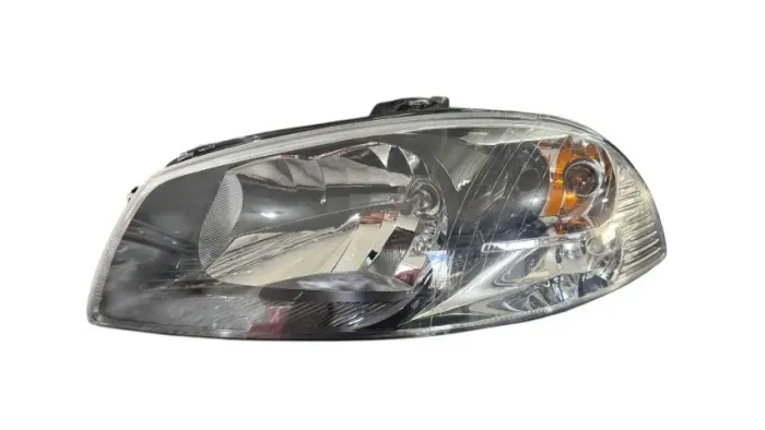 Farol Esquerdo Palio Siena Strada 08/12 Mascara Negra Novo Original