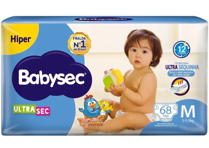 Vendo fralda BabySec 