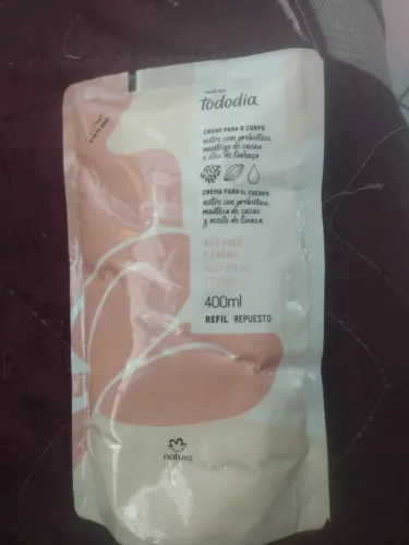 Refil tododia de noz avelã