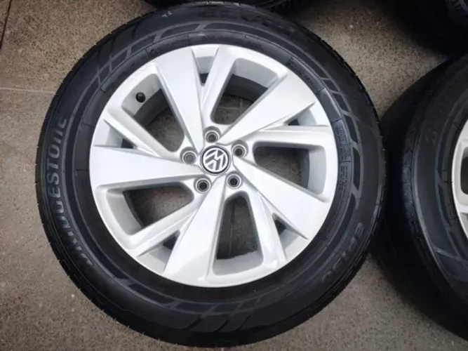 Jogo Roda Pneus Vw Nivus Aro 16 furação 5x100