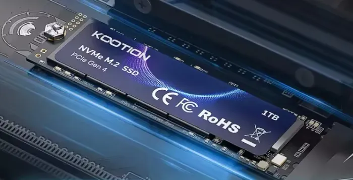 SSD 1TB para PS5 e PC com 7500 MB/s NVMe M.2 PCIe 4.0x4 Gen 4