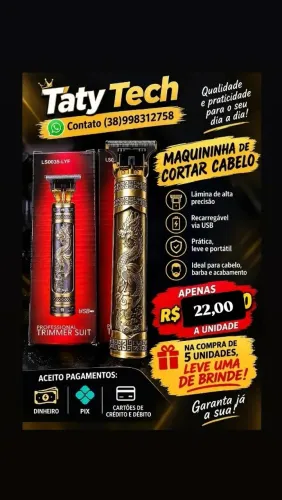 Maquininha de cabelo