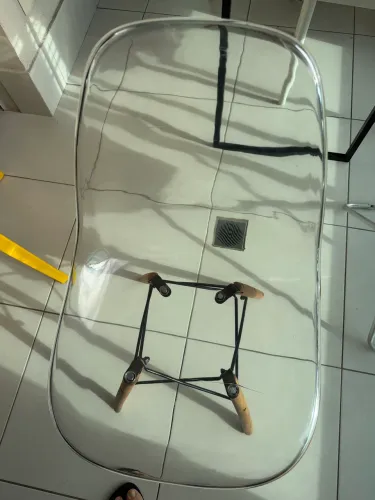 Jogo Cadeira Eames Transparente