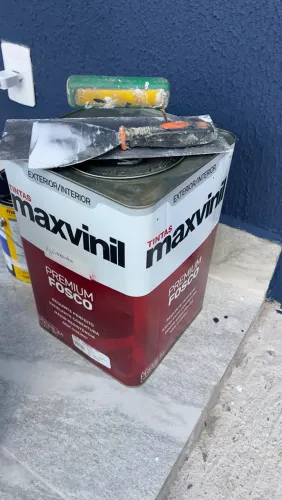 Tinta Maxvinil Premium Azul Marinho Fosco 18L