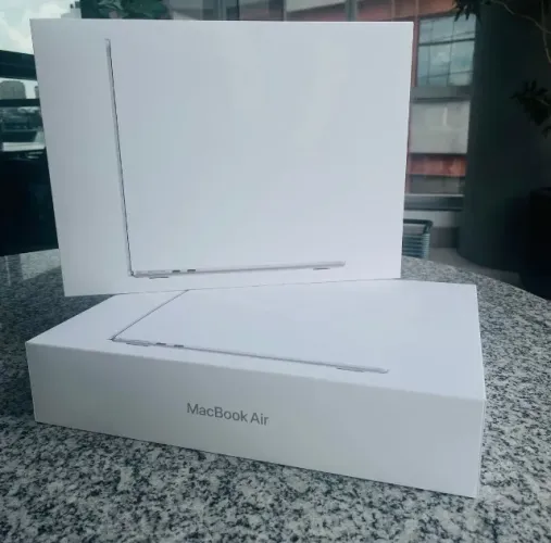 Caixa Original Apple MacBook Silver Vazia (M1, M2, M3, M4)