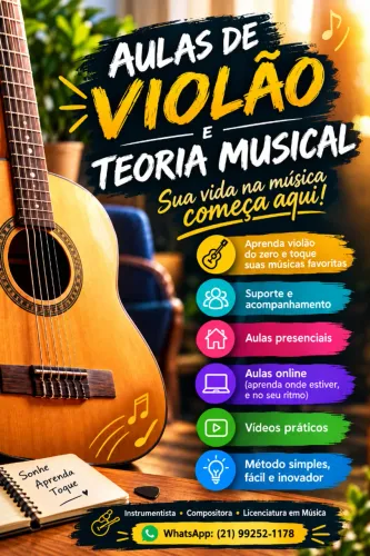 Aulas de violão