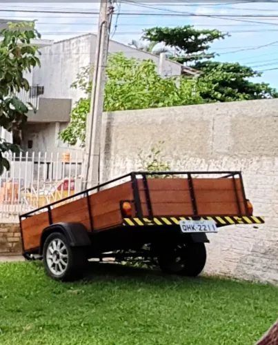 Frete ou Aluguel de Carretinha Fazendinha em Madeira (Reforçada) - Sul da Ilha