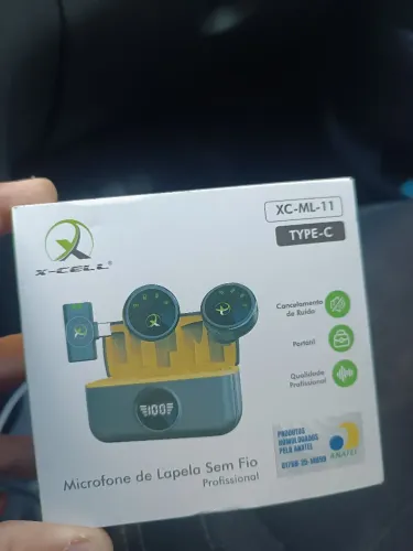 Microfone de lapela