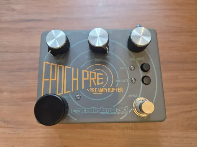 Pedal Pre amp e Booster Epoch Pre Catalinbread