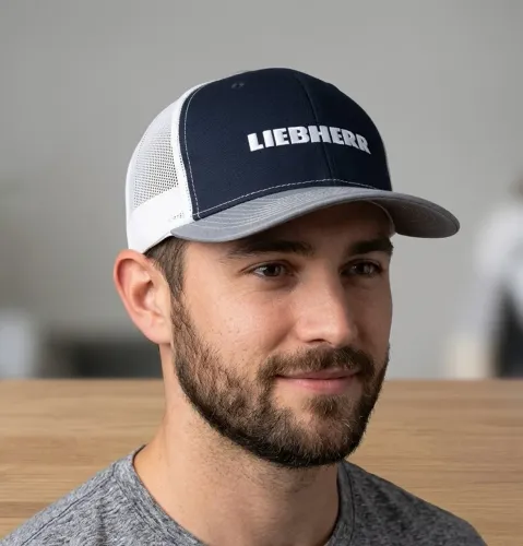 Boné liebherr trucker