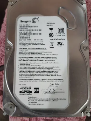 HDD 500gb Seagate