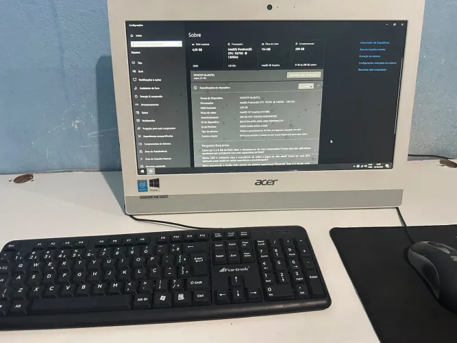 ? COMPUTADOR ALL IN ONE ACER - COMPLETO POR R$ 450! ?