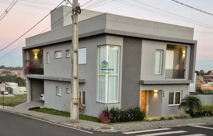 Sobrado em condomínio fechado no Contorno - Ponta Grossa - PR