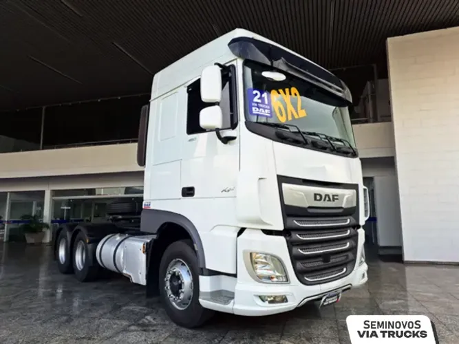 Caminhão Daf Xf Sc 480 6x2 2021/2021 Branco