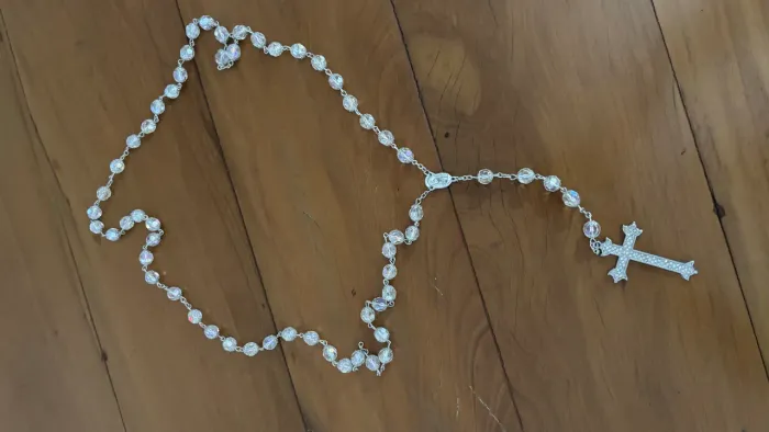 Terço 88cm para NOIVA