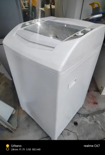 Lavadora automática Brastemp 7kg com defeito