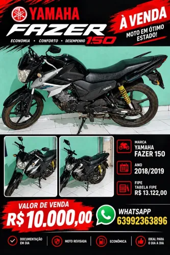 Yamaha Fazer Fz15 150 Flex 2019