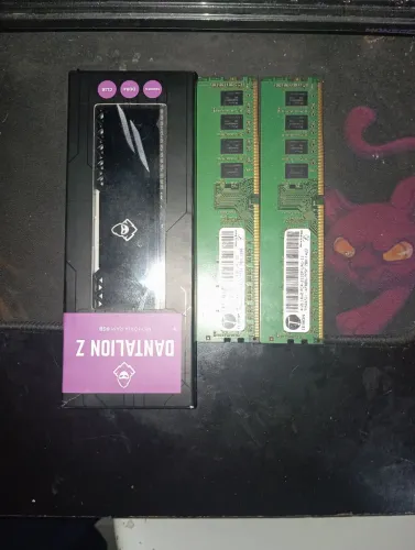 Memória ram ddr4 2x4 e 1x8 16gb