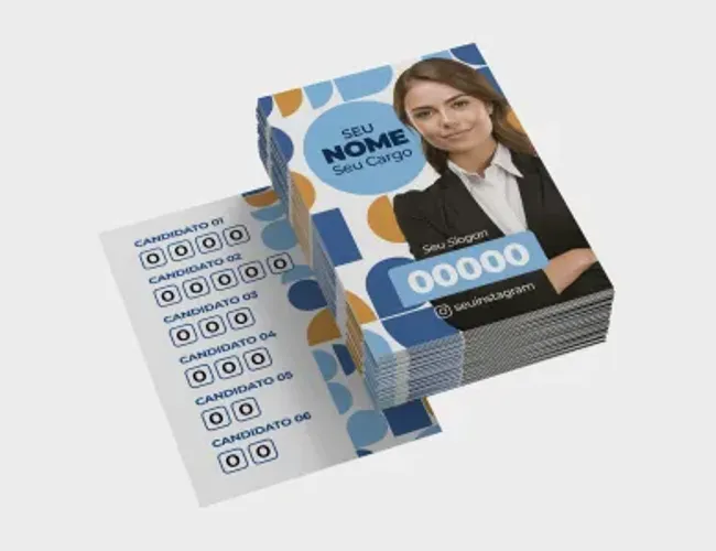 Santinho 2 mil unidades 