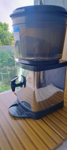 Filtro de água cerâmico e inox 
