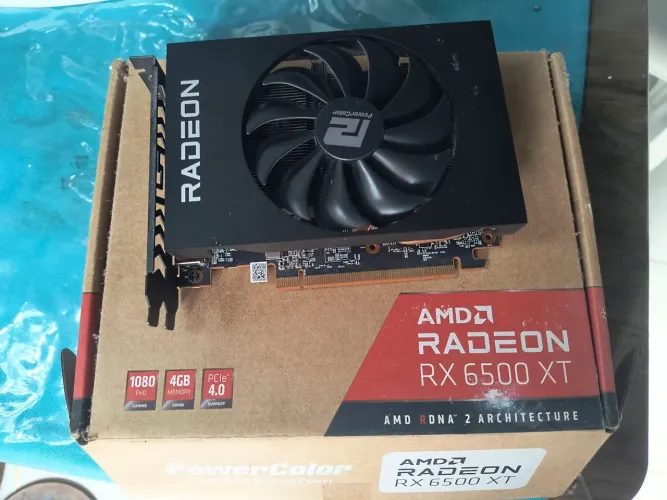 Placa de vídeo RX 6500xt