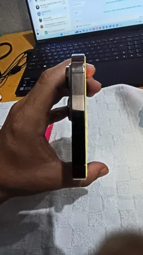 iPhone 14 Pro Max 128GB Dourado - Muito Conservado + Caixa e NF