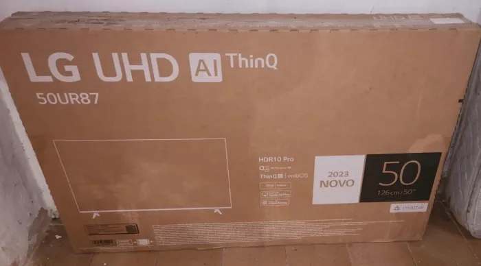 Tv LG 50? lacrada na caixa