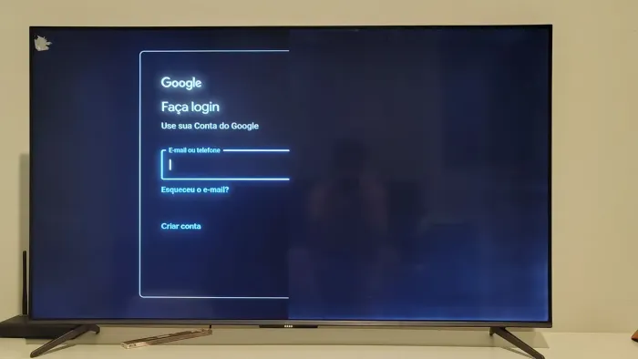 Televisao TCL 55 Quebrada - Para conserto