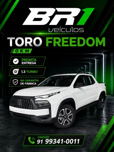 Fiat Toro Freedom 1.3 T270 4X2 Flex AUT 2026