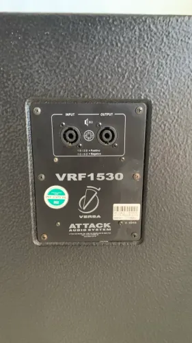 Caixa Acústica Passiva Attack Versa VRF1530 - Estado de Nova