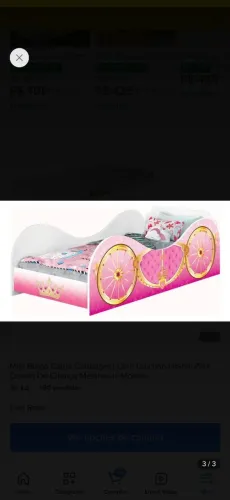 CAMA CARRUAGEM INFANTIL