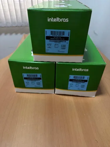 kit com 03 camera IP iNTELBRAS vip 3240 z g3 - nova na caixa 