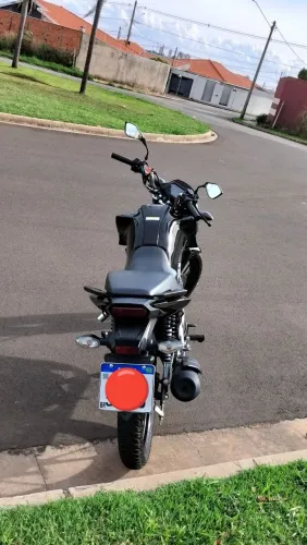 Honda fan 160 preta