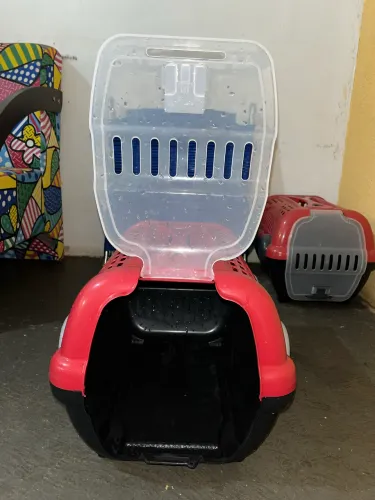 Caixa de Transporte Pet Furacão Pet para Cães e Gatos Até 12 Kg